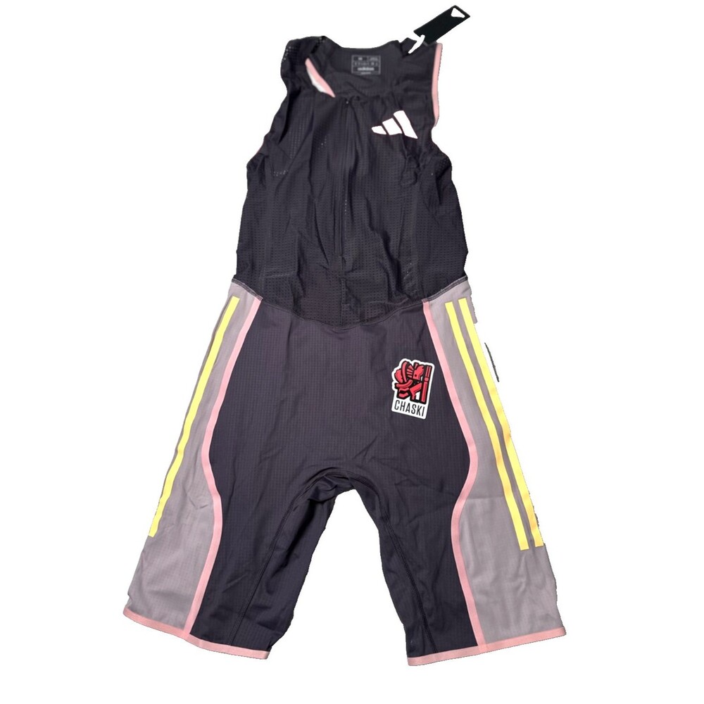 Adidas 2024 Pro Elite Sleeveless Running Suit Speed Sprint IN1131 Men’s Medium